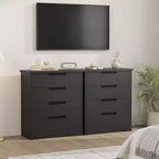 Kommode & Schubladenschrank aus Holz mit 4 Schubladen für Schlafzimmer, Schrank & Flur
