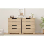 Kommode & Schubladenschrank aus Holz mit 4 Schubladen für Schlafzimmer, Schrank & Flur