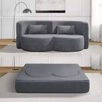 Convertible Loveseat Sofa Bed with Memory Foam, Futon Couch for Living Room