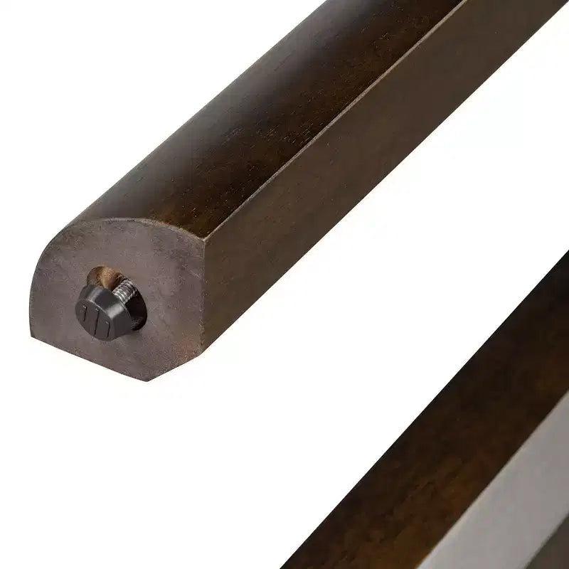 Curved Edge Console Table with 3 Hidden Drawers