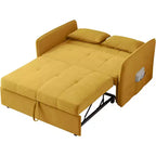Upholstered Sofa with Sturdy Frame, Up to 600 lbs Capacity